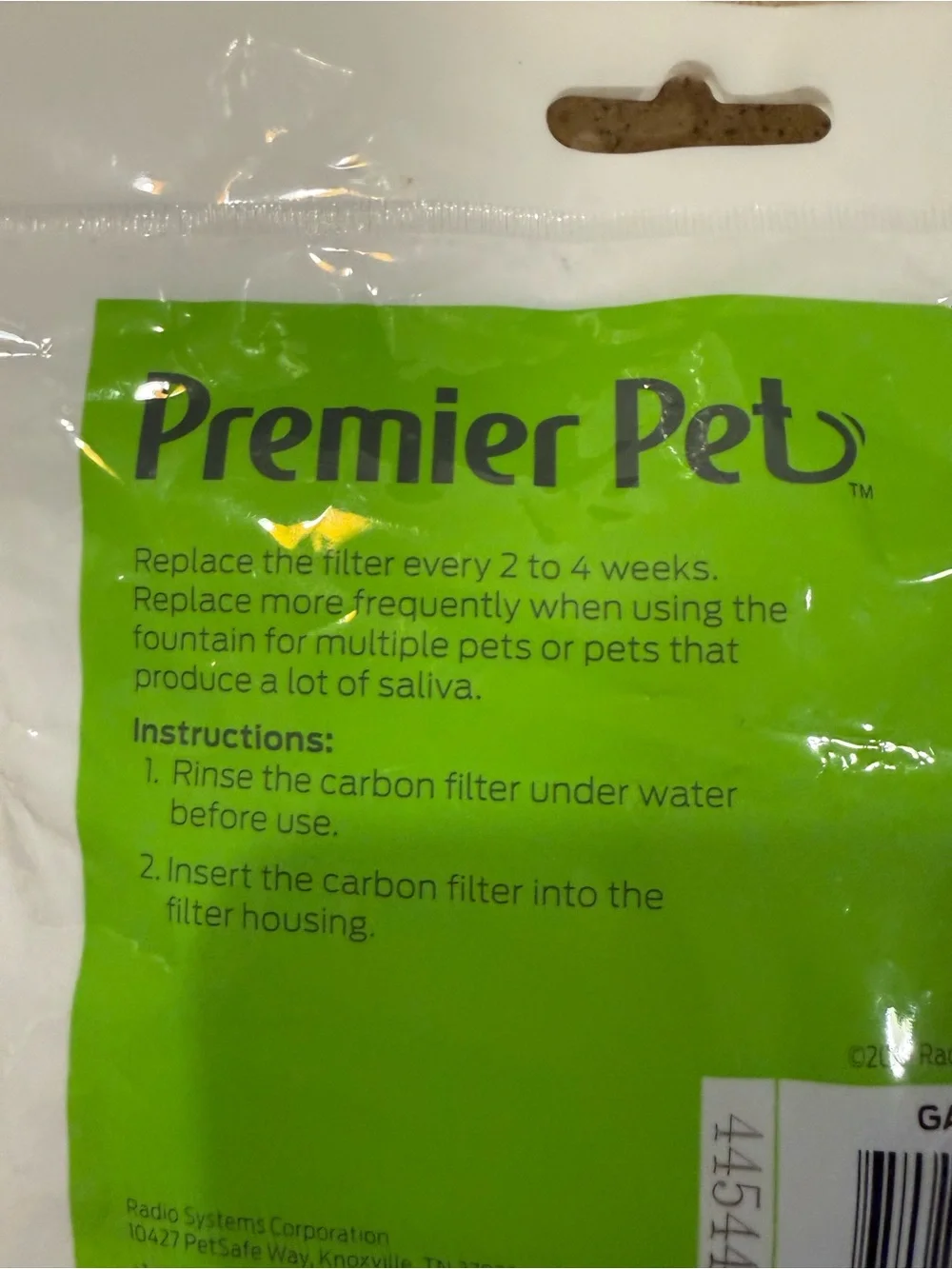 Premier Pet Fountain Replacement Carbon Filter (4 Filters Each) - 2 Pack New